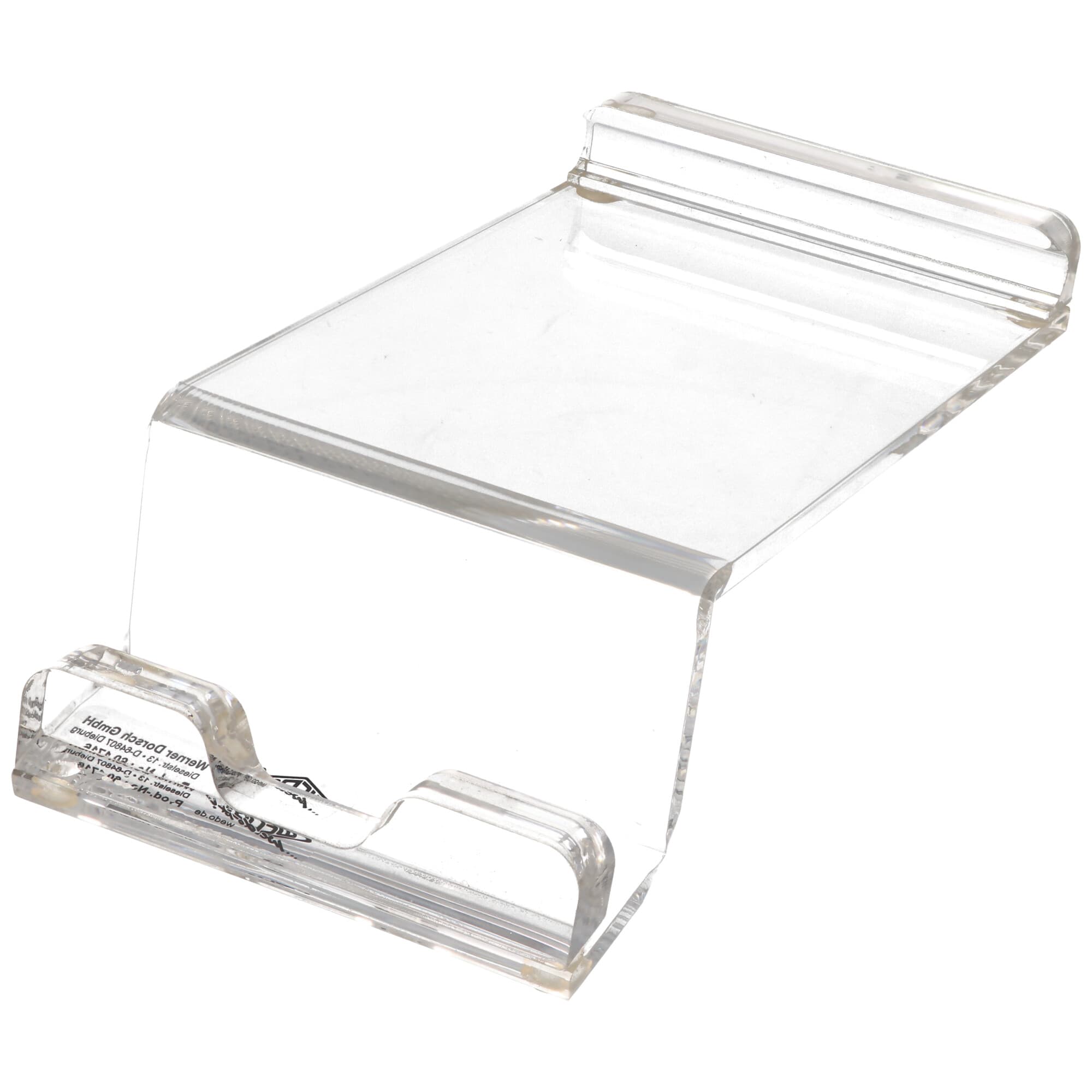 Support de tablette en verre acrylique transparent de haute qualité, support pour téléphone portable, différents angles de vue possibles, 180 mm x 91