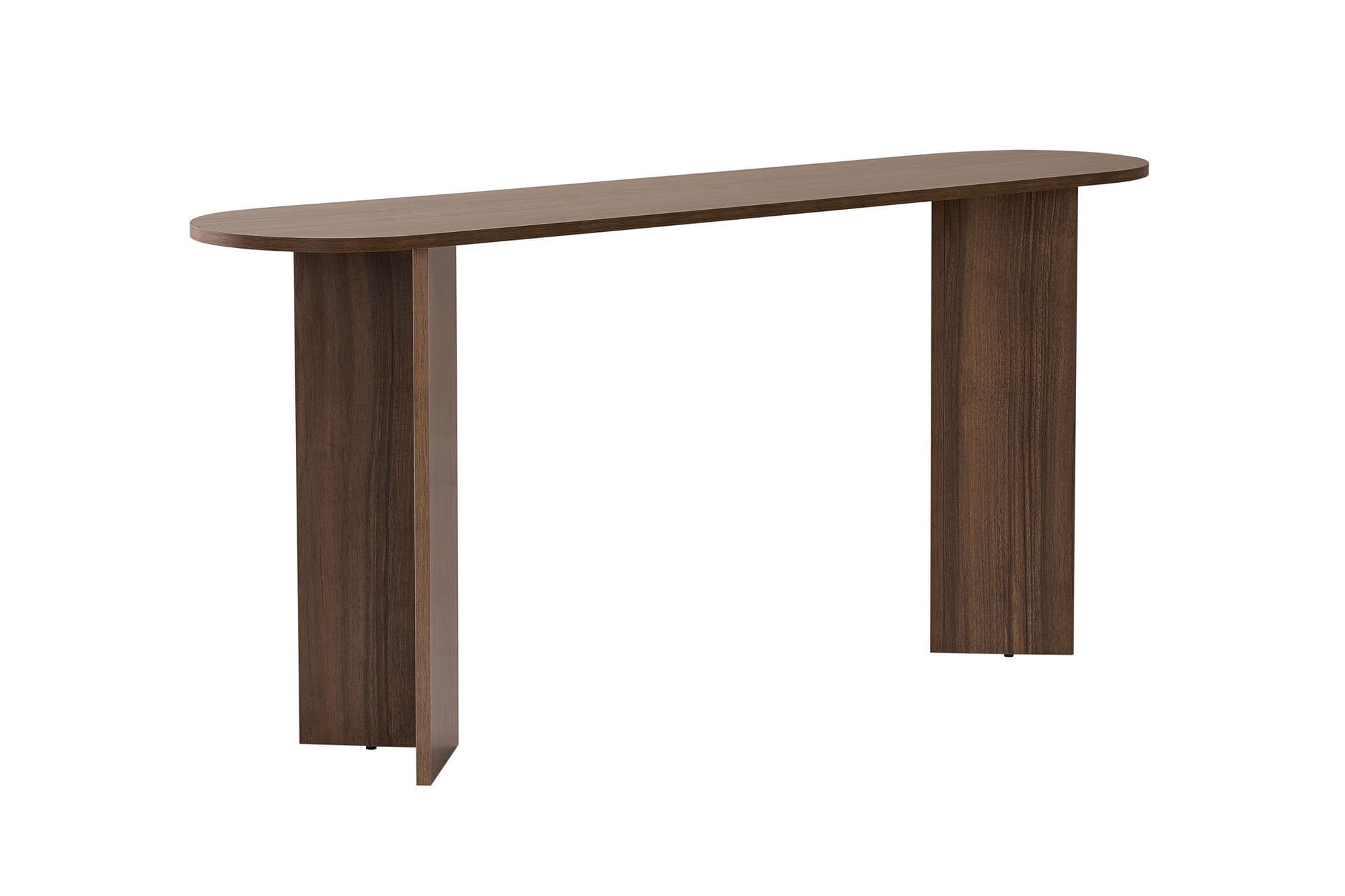 Console en bois "Sira" - 150 x 35 x 75 cm - Noyer