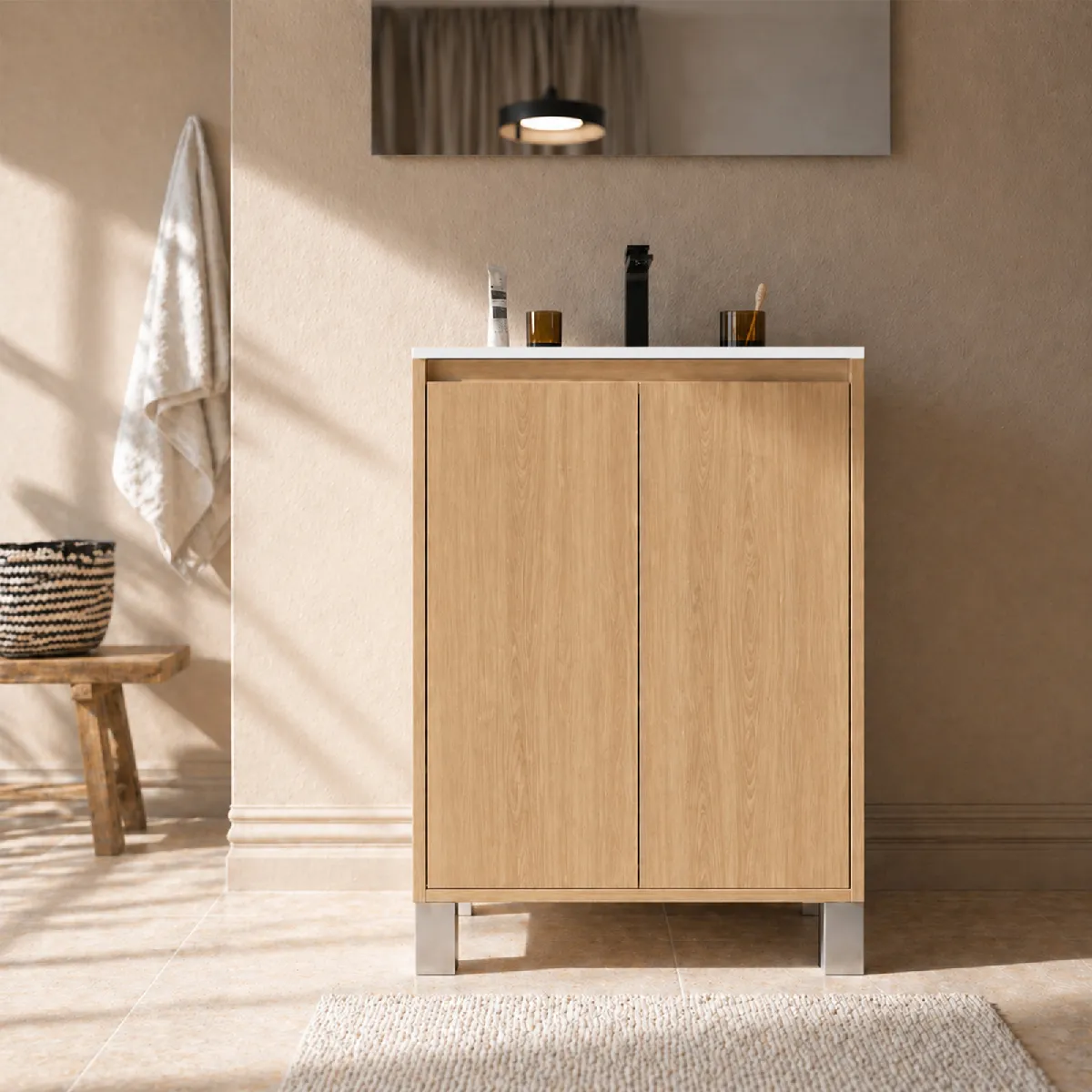 Meuble salle de bain 70 cm
