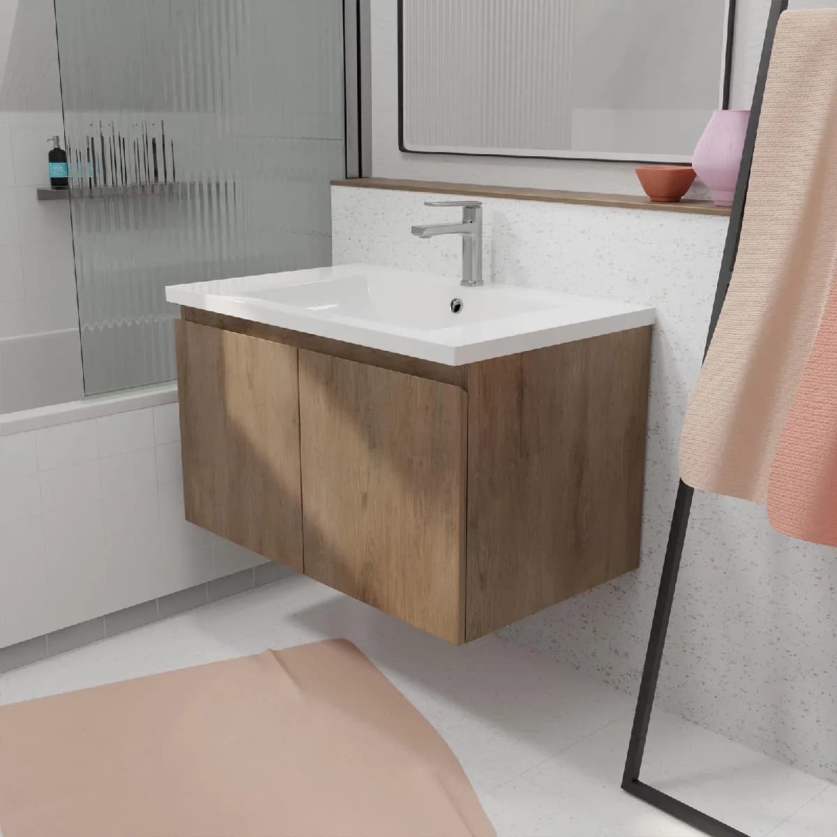 Meuble salle de bain 75 cm
